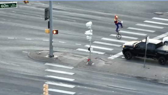 fire-juggling unicycler